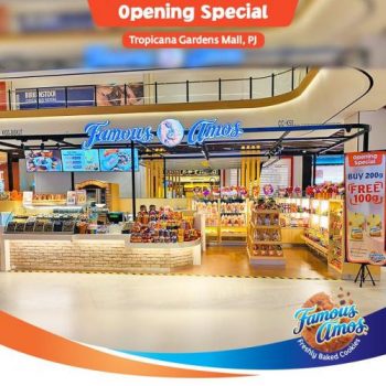 Famous-Amos-Opening-Promotion-at-Tropicana-Gardens-350x350 - Beverages Food , Restaurant & Pub Promotions & Freebies Selangor 