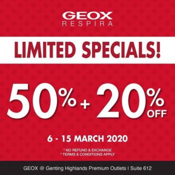 GEOX-Special-Sale-at-Genting-Highlands-Premium-Outlets-350x350 - Apparels Fashion Accessories Fashion Lifestyle & Department Store Malaysia Sales Pahang 