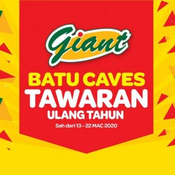 Giant-Anniversary-Promotion-at-Batu-Caves-350x350 - Promotions & Freebies Selangor Supermarket & Hypermarket 