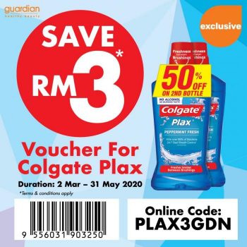 Guardian-Colgate-Plax-Promotion-350x350 - Beauty & Health Johor Kedah Kelantan Kuala Lumpur Melaka Negeri Sembilan Online Store Pahang Penang Perak Perlis Personal Care Promotions & Freebies Putrajaya Sabah Sarawak Selangor Terengganu 