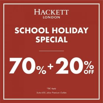 Hackett-London-Special-Sale-at-Johor-Premium-Outlets-350x350 - Fashion Accessories Fashion Lifestyle & Department Store Footwear Johor Malaysia Sales 