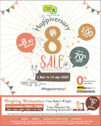 Happikiddo-Anniversary-Sale-350x437 - Baby & Kids & Parenting Babycare Johor Kedah Kelantan Kuala Lumpur Malaysia Sales Melaka Negeri Sembilan Online Store Others Pahang Penang Perak Perlis Putrajaya Sabah Sarawak Selangor Terengganu 