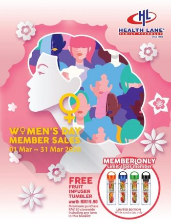 Health-Lane-Family-Pharmacy-Womens-Day-Member-Sales-at-BSC-350x457 - Beauty & Health Health Supplements Kuala Lumpur Malaysia Sales Personal Care Selangor 