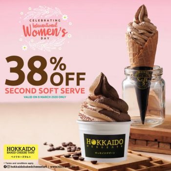 Hokkaido-Baked-Cheese-Tart-International-Womens-Day-Promotion-350x350 - Beverages Food , Restaurant & Pub Kuala Lumpur Promotions & Freebies Putrajaya Sarawak Selangor 