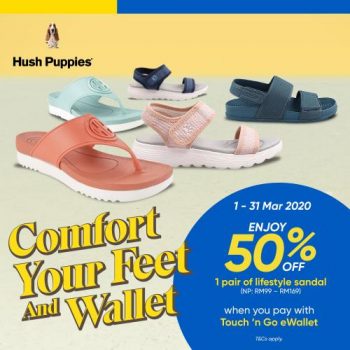 Hush-Puppies-50-OFF-Promotion-With-Touch-n-Go-350x350 - Fashion Accessories Fashion Lifestyle & Department Store Footwear Johor Kedah Kuala Lumpur Others Pahang Penang Promotions & Freebies Putrajaya Selangor Terengganu 