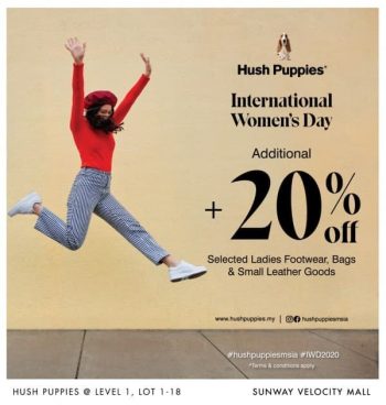 Hush-Puppies-International-Womens-Day-Promo-at-Sunway-Velocity-Mall-350x368 - Fashion Accessories Fashion Lifestyle & Department Store Footwear Kuala Lumpur Promotions & Freebies Selangor 