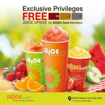 Juice-Works-Special-Promotion-at-Sogo-350x350 - Beverages Food , Restaurant & Pub Johor Kuala Lumpur Promotions & Freebies Selangor 