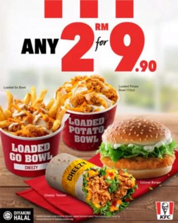 KFC-Mix-Any-2-for-RM9.90-Promotion-350x438 - Beverages Food , Restaurant & Pub Johor Kedah Kelantan Melaka Pahang Perak Promotions & Freebies Selangor Terengganu 