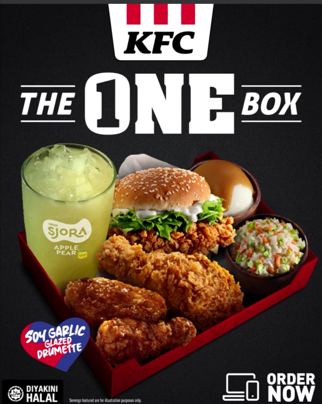 kfc the one box