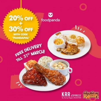 Kenny-Rogers-Roasters-Free-Delivery-Promotion-with-FoodPanda-350x350 - Beverages Food , Restaurant & Pub Johor Kedah Kelantan Kuala Lumpur Melaka Negeri Sembilan Online Store Pahang Penang Perak Perlis Promotions & Freebies Putrajaya Sabah Sarawak Selangor Terengganu 