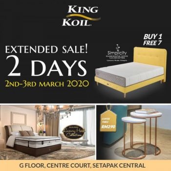 King-Koil-Extended-Sale-at-Setapak-Central-350x350 - Furniture Home & Garden & Tools Kuala Lumpur Malaysia Sales Selangor 