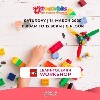 LEGO-LearnToLearn-Workshop-at-Utropolis-Marketplace-350x350 - Baby & Kids & Parenting Events & Fairs Others Selangor Toys 