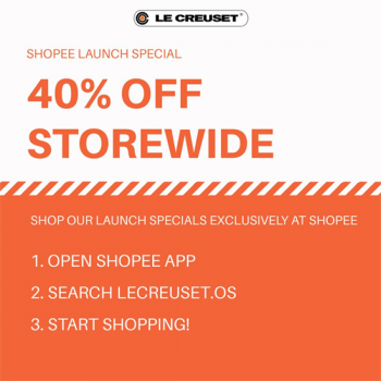 Le-Creuset-40-Off-Storewide-Shopee-Launch-350x350 - Home & Garden & Tools Johor Kedah Kelantan Kitchen Appliances Kitchenware Kuala Lumpur Melaka Negeri Sembilan Online Store Pahang Penang Perak Perlis Promotions & Freebies Putrajaya Sabah Sarawak Selangor Terengganu 