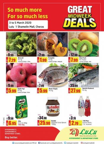 LuLu-1-Shamelin-Cheras-Great-Midweek-Deals-Promotion-350x483 - Kuala Lumpur Promotions & Freebies Selangor Supermarket & Hypermarket 