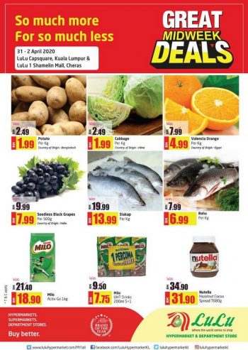 LuLu-Hypermarket-Great-Midweek-Deals-Promotion-2-350x493 - Kuala Lumpur Promotions & Freebies Selangor Supermarket & Hypermarket 