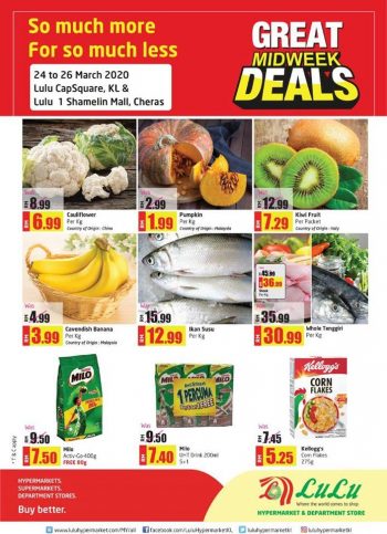 LuLu-Hypermarket-Great-Midweek-Deals-Promotion-350x483 - Kuala Lumpur Promotions & Freebies Selangor Supermarket & Hypermarket 