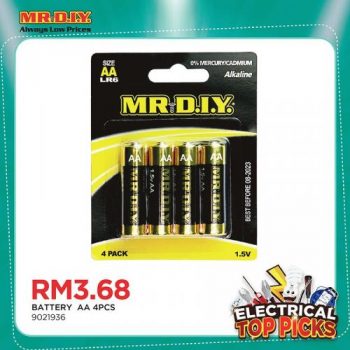 MR-DIY-Electrical-Top-Picks-Promotion-25-350x350 - Home & Garden & Tools Johor Kedah Kelantan Kuala Lumpur Lightings Melaka Negeri Sembilan Others Pahang Penang Perak Perlis Promotions & Freebies Putrajaya Sabah Safety Tools & DIY Tools Sarawak Selangor Terengganu 