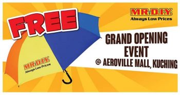 MR-DIY-Opening-Promotion-at-Aeroville-Mall-Kuching-350x186 - Home & Garden & Tools Others Promotions & Freebies Safety Tools & DIY Tools Sarawak 