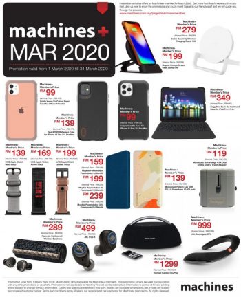 Machines-March-2020-Sale-350x432 - Audio System & Visual System Electronics & Computers IT Gadgets Accessories Johor Kedah Kelantan Kuala Lumpur Malaysia Sales Melaka Mobile Phone Negeri Sembilan Pahang Penang Perak Perlis Putrajaya Sabah Sarawak Selangor Terengganu 