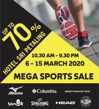 Mega-Sports-Sale-at-Hotel-Sri-Petaling-350x385 - Fashion Accessories Fashion Lifestyle & Department Store Footwear Kuala Lumpur Selangor Sportswear Warehouse Sale & Clearance in Malaysia 