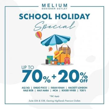 Melium-Designer-Outlet-Special-Sale-at-Genting-Highlands-Premium-Outlets-350x350 - Apparels Fashion Accessories Fashion Lifestyle & Department Store Malaysia Sales Pahang 