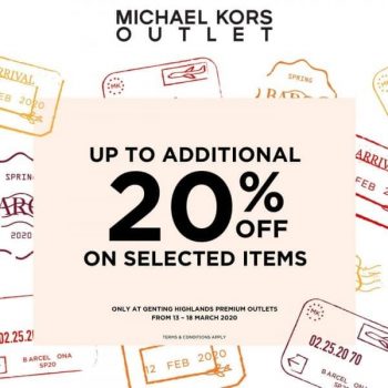 Michael-Kors-Special-Sale-at-Genting-Highlands-Premium-Outlets-350x350 - Bags Fashion Accessories Fashion Lifestyle & Department Store Malaysia Sales Pahang 