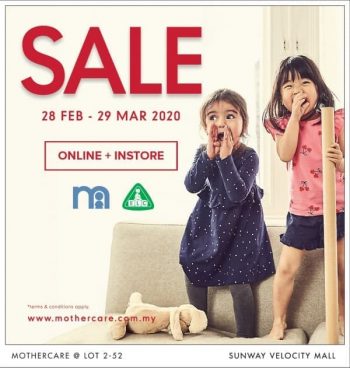 Mothercare-March-Super-Sale-at-Sunway-Velocity-Mall-350x368 - Baby & Kids & Parenting Babycare Kuala Lumpur Malaysia Sales Others Selangor 