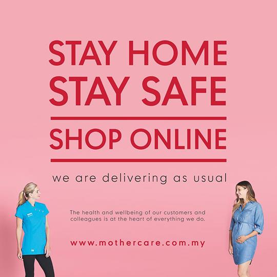 30 Mar-14 Apr 2020: Mothercare Online Stay at Home Promotion
