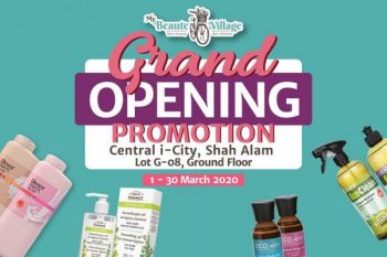 My-Beaute-Village-Opening-Promotion-at-Central-i-City-350x233 - Beauty & Health Personal Care Promotions & Freebies Selangor Skincare 