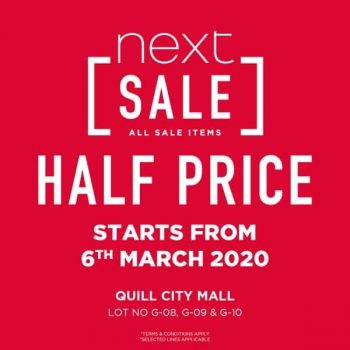 NEXT-Special-Sale-at-Quill-City-Mall-350x350 - Fashion Accessories Fashion Lifestyle & Department Store Kuala Lumpur Malaysia Sales Office Furniture Selangor 