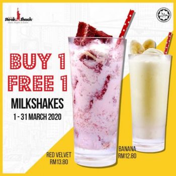 NY-Steak-Shack-Milkshakes-Promotion-350x350 - Beverages Food , Restaurant & Pub Kuala Lumpur Promotions & Freebies Putrajaya Selangor 