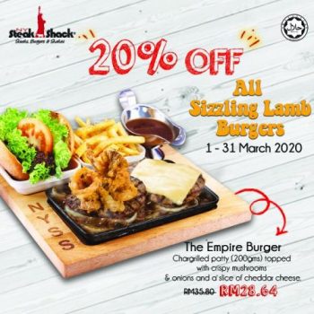 NY-Steak-Shack-Sizzling-Lamb-Burgers-Promotion-350x350 - Beverages Food , Restaurant & Pub Kuala Lumpur Promotions & Freebies Putrajaya Selangor 
