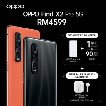 OPPO-Find-X2-Pro-5G-Pre-Order-Promo-350x350 - Electronics & Computers Johor Kedah Kelantan Kuala Lumpur Melaka Mobile Phone Negeri Sembilan Pahang Penang Perak Perlis Promotions & Freebies Putrajaya Sabah Sarawak Selangor Terengganu 