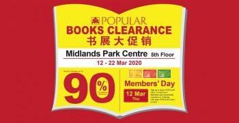 POPULAR-Book-Clearance-Sale-at-Midlands-Park-Centre-Pulau-Tikus-350x180 - Books & Magazines Penang Stationery Warehouse Sale & Clearance in Malaysia 