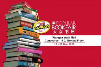 POPULAR-Book-Fair-Promotion-at-Wangsa-Walk-Mall-350x232 - Books & Magazines Kuala Lumpur Promotions & Freebies Selangor Stationery 