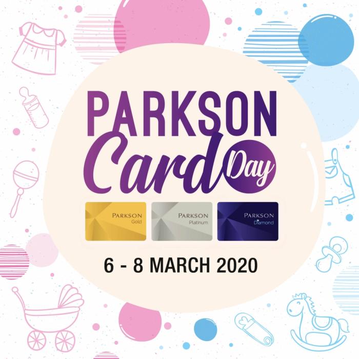 5-8 Jun 2020: Parkson Card Members Day Sale 