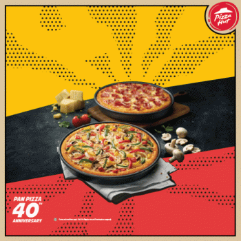 Pizza-Hut-Pan-Pizza-40th-Anniversary-Promo-350x350 - Beverages Food , Restaurant & Pub Johor Kedah Kelantan Kuala Lumpur Melaka Negeri Sembilan Online Store Pahang Penang Perak Perlis Pizza Promotions & Freebies Putrajaya Sabah Sarawak Selangor Terengganu 