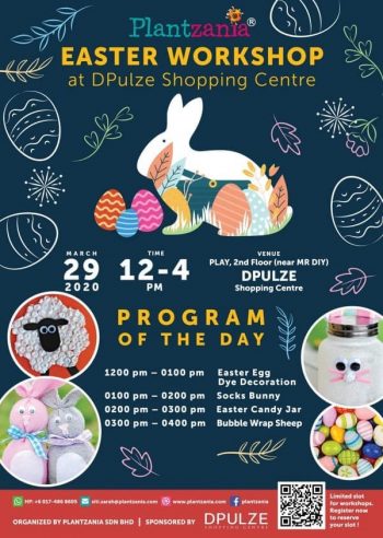 Plantzania-Easter-Workshop-at-Dpulze-Shopping-Centre-350x492 - Events & Fairs Others Selangor 