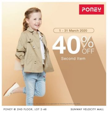 Poney-Special-Promotion-at-Sunway-Velocity-Mall-350x368 - Baby & Kids & Parenting Children Fashion Kuala Lumpur Promotions & Freebies Selangor 