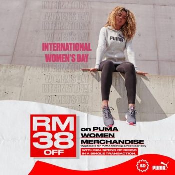 Puma-International-Womens-Day-Sale-at-Sports-Direct-350x350 - Apparels Fashion Lifestyle & Department Store Footwear Johor Kedah Kelantan Kuala Lumpur Malaysia Sales Melaka Negeri Sembilan Pahang Penang Perak Perlis Putrajaya Sabah Sarawak Selangor Sportswear Terengganu 