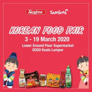 SOGO-Korean-Food-Fair-Promotion-350x350 - Kuala Lumpur Promotions & Freebies Selangor Supermarket & Hypermarket 
