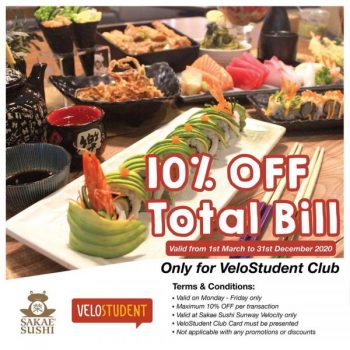 Sakae-Sushi-VeloStudent-Club-Members-Promotion-at-Sunway-Velocity-350x350 - Beverages Food , Restaurant & Pub Kuala Lumpur Promotions & Freebies Selangor 