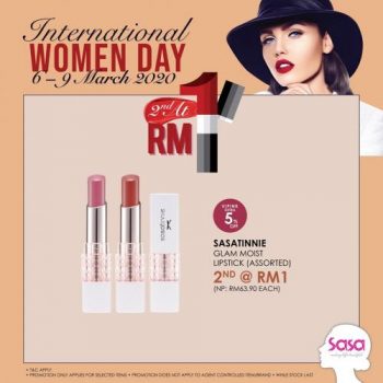 Sasa-International-Women’s-Day-Lipsticks-Promotion-4-350x350 - Beauty & Health Cosmetics Johor Kedah Kelantan Kuala Lumpur Melaka Negeri Sembilan Pahang Penang Perak Perlis Promotions & Freebies Putrajaya Sabah Sarawak Selangor Terengganu 