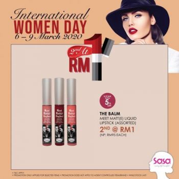 Sasa-International-Women’s-Day-Lipsticks-Promotion-8-350x350 - Beauty & Health Cosmetics Johor Kedah Kelantan Kuala Lumpur Melaka Negeri Sembilan Pahang Penang Perak Perlis Promotions & Freebies Putrajaya Sabah Sarawak Selangor Terengganu 