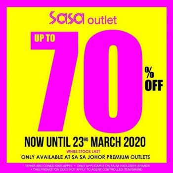 Sasa-Special-Sale-at-Johor-Premium-Outlets-350x350 - Beauty & Health Cosmetics Fragrances Hair Care Johor Malaysia Sales Personal Care 