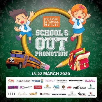School-Out-Promotion-at-Freeport-AFamosa-Outlet-350x350 - Melaka Others Promotions & Freebies 