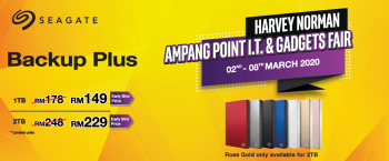 Seagate-Special-Promotion-at-Harvey-Norman-Ampang-Point-350x145 - Computer Accessories Electronics & Computers IT Gadgets Accessories Promotions & Freebies Selangor 