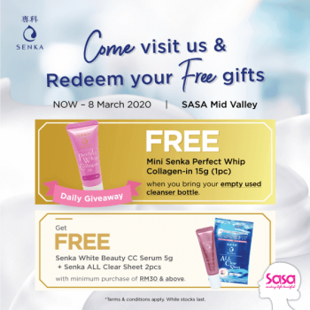 Senka-Special-Promotion-at-SaSa-350x350 - Beauty & Health Kuala Lumpur Personal Care Promotions & Freebies Selangor Skincare 