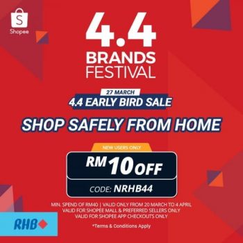 Shopee-4.4-Early-Bird-Sale-with-RHB-Bank-350x350 - Bank & Finance Johor Kedah Kelantan Kuala Lumpur Malaysia Sales Melaka Negeri Sembilan Online Store Others Pahang Penang Perak Perlis Putrajaya RHB Bank Sabah Sarawak Selangor Terengganu 