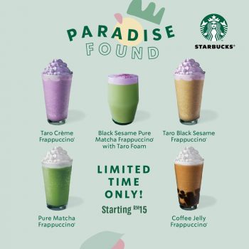 Starbucks-Paradise-Found-Promotion-350x350 - Beverages Food , Restaurant & Pub Johor Kedah Kelantan Kuala Lumpur Melaka Negeri Sembilan Online Store Pahang Penang Perak Perlis Promotions & Freebies Putrajaya Sabah Sarawak Selangor Terengganu 